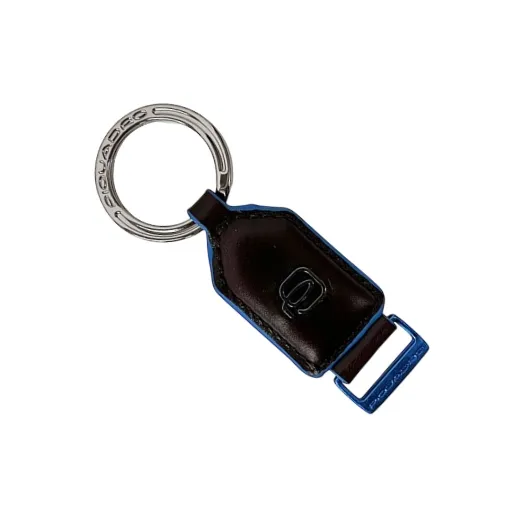 -PIQUADRO Portachiavi in Pelle PC6565B2/MO Mogano