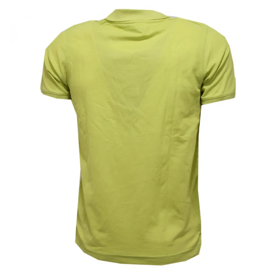2217Q polo PRINGLE verde maglia manica corta uomo t-shirt men