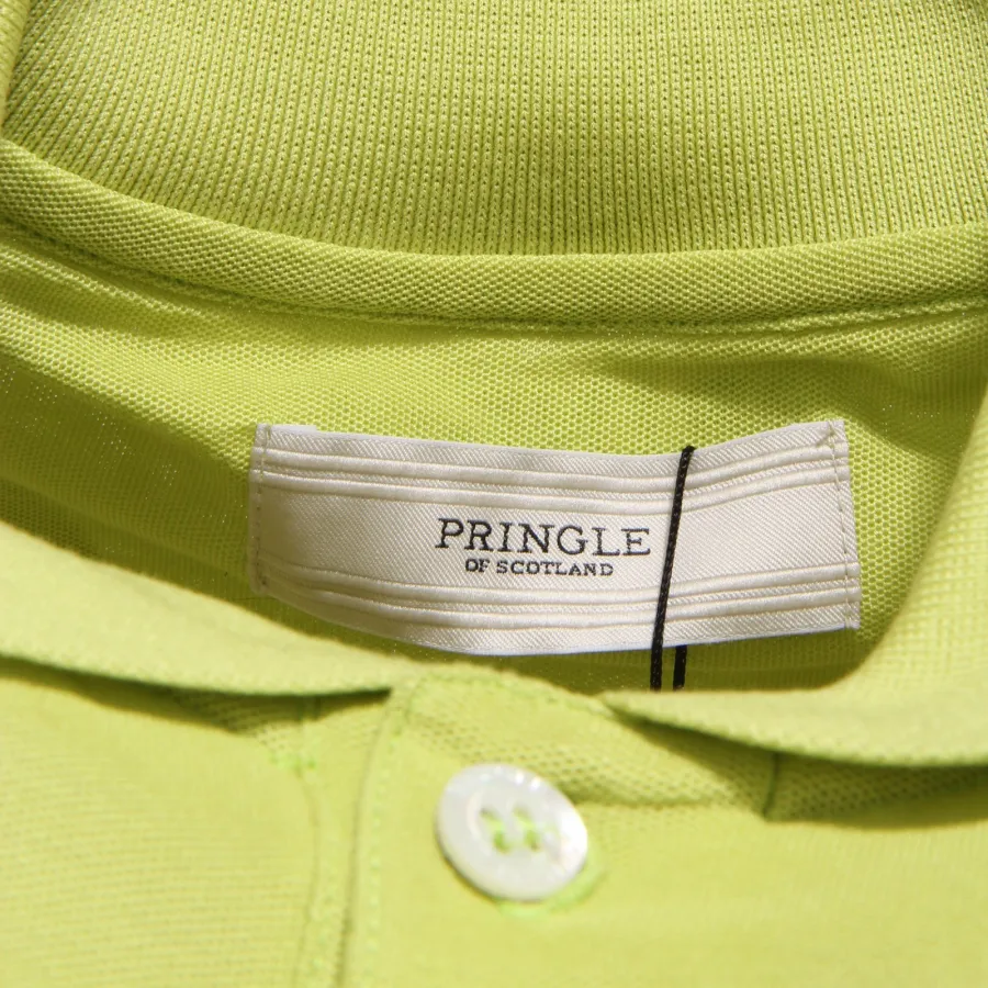 2217Q polo PRINGLE verde maglia manica corta uomo t-shirt men