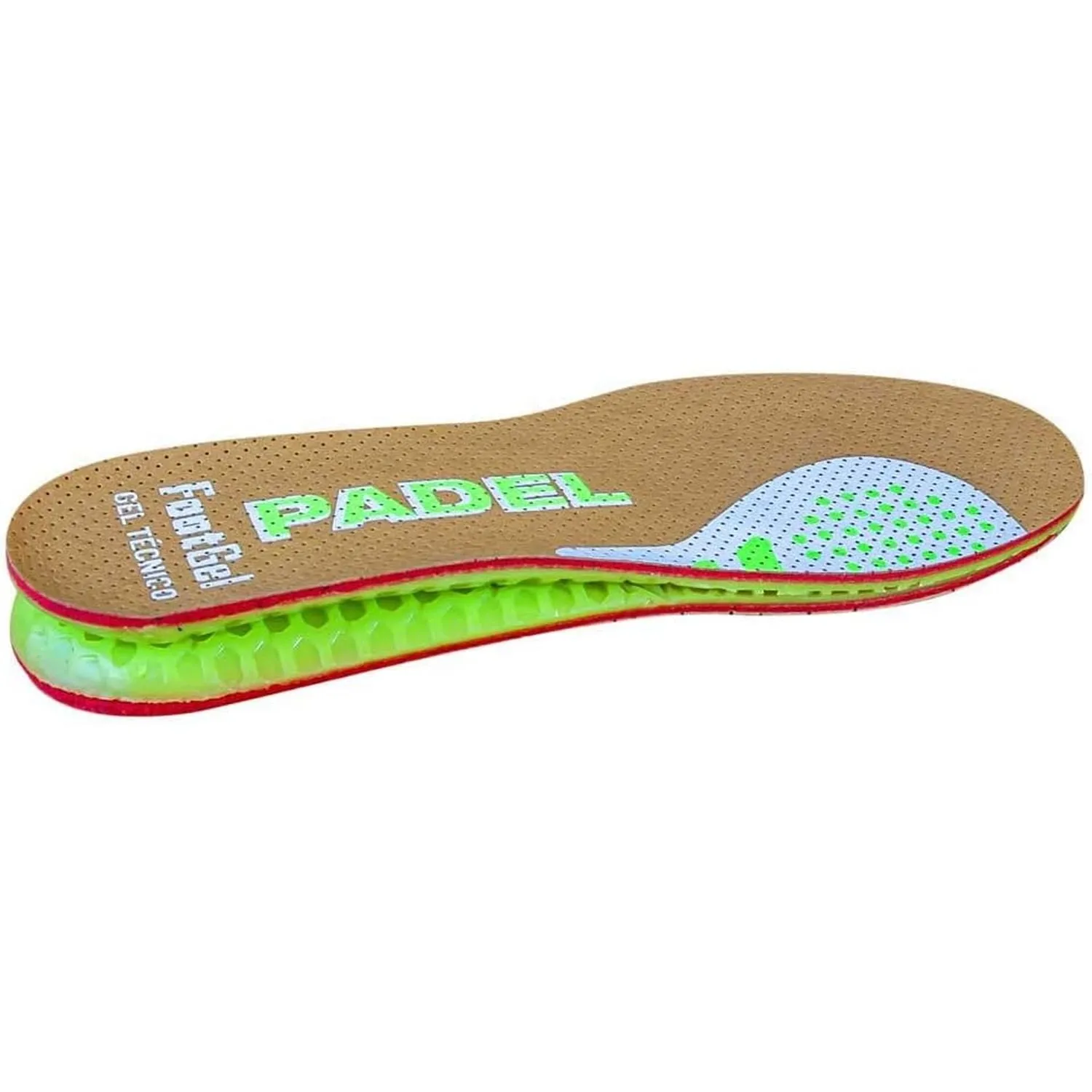 Accessori Sportivi FOOTGEL Unisex solette padel Verde