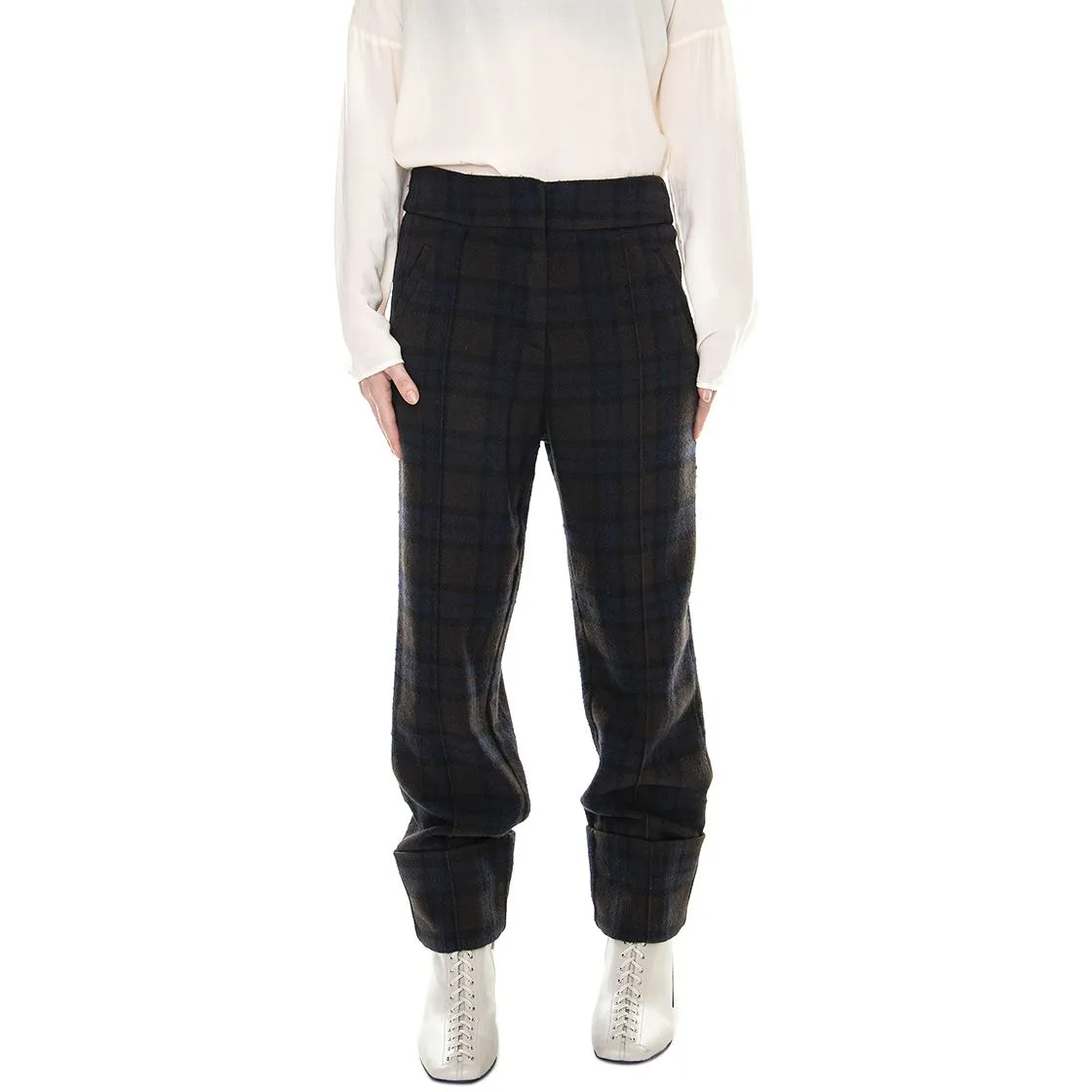ALESSIA SANTI 921SD25022 - Pantaloni Donna Moro / Marrone / Multicolore    