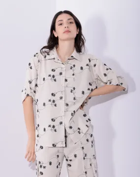 Andres - Camicia in misto lino