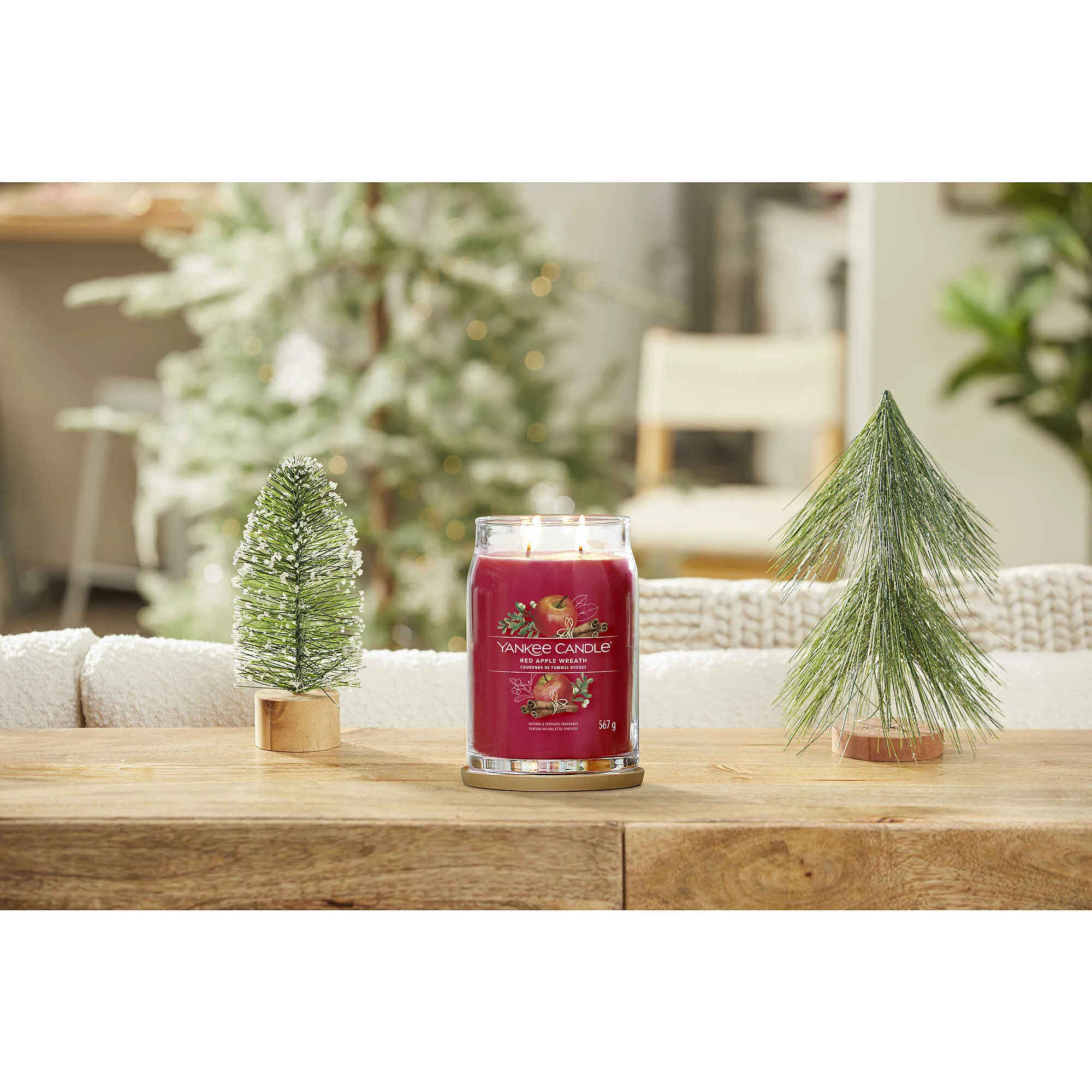 Candela Yankee Candle Giara, Grande Signature colore Rosso