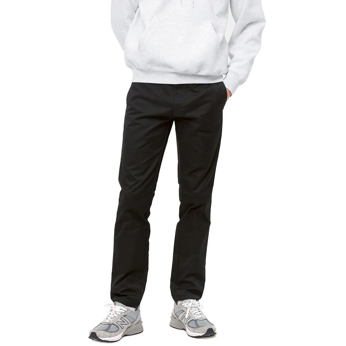 CARHARTT WIP Sid Pant Black - Pantaloni Uomo Neri    