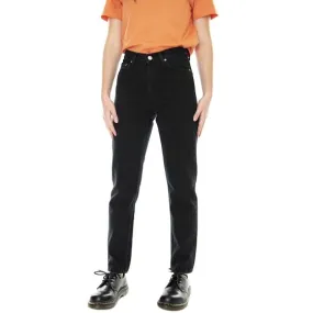 CARHARTT WIP W' Page Carrot Ankle Pant Blue MWash - Pantaloni Donna Blu Scuro    