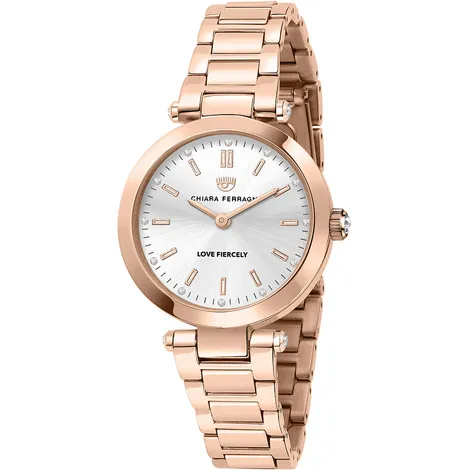 CHIARA FERRAGNI BRAND Orologio Chiara Ferragni solo tempo in acciaio