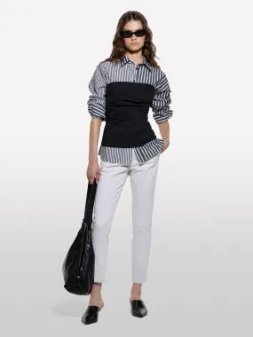 Chino slim fit bianco panna