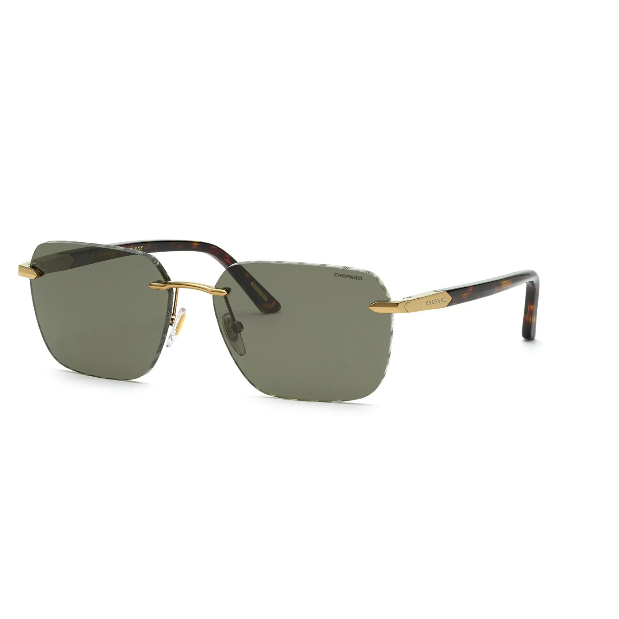   Chopard SCHG62 - 8FFP Oro Grigio Lucido | Occhiale Da Sole Uomo 