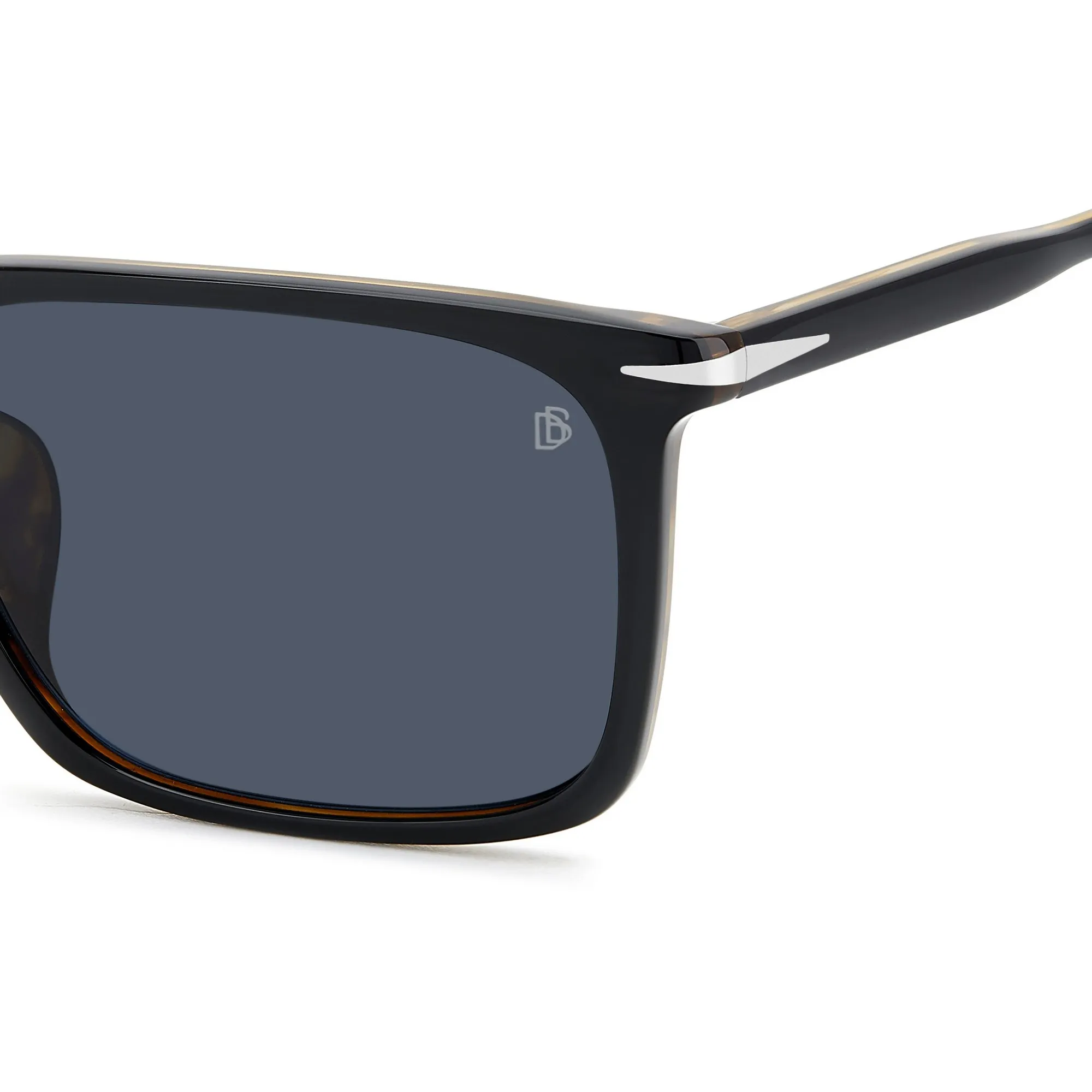  David Beckham DB 1163/F/S - 05K KU Marrone Striato Nero | Occhiale Da Sole Uomo 