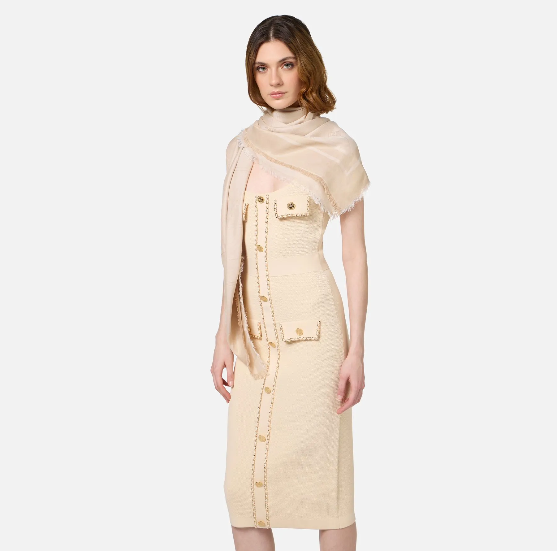     ELISABETTA FRANCHI PASHMINA - DONNA    