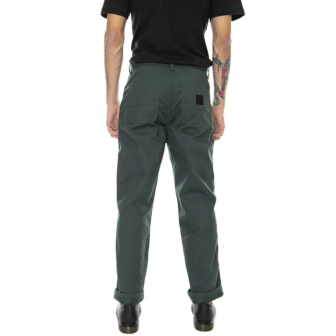 Huf Body - Pantaloni Uomo Verdi / Sycamore    