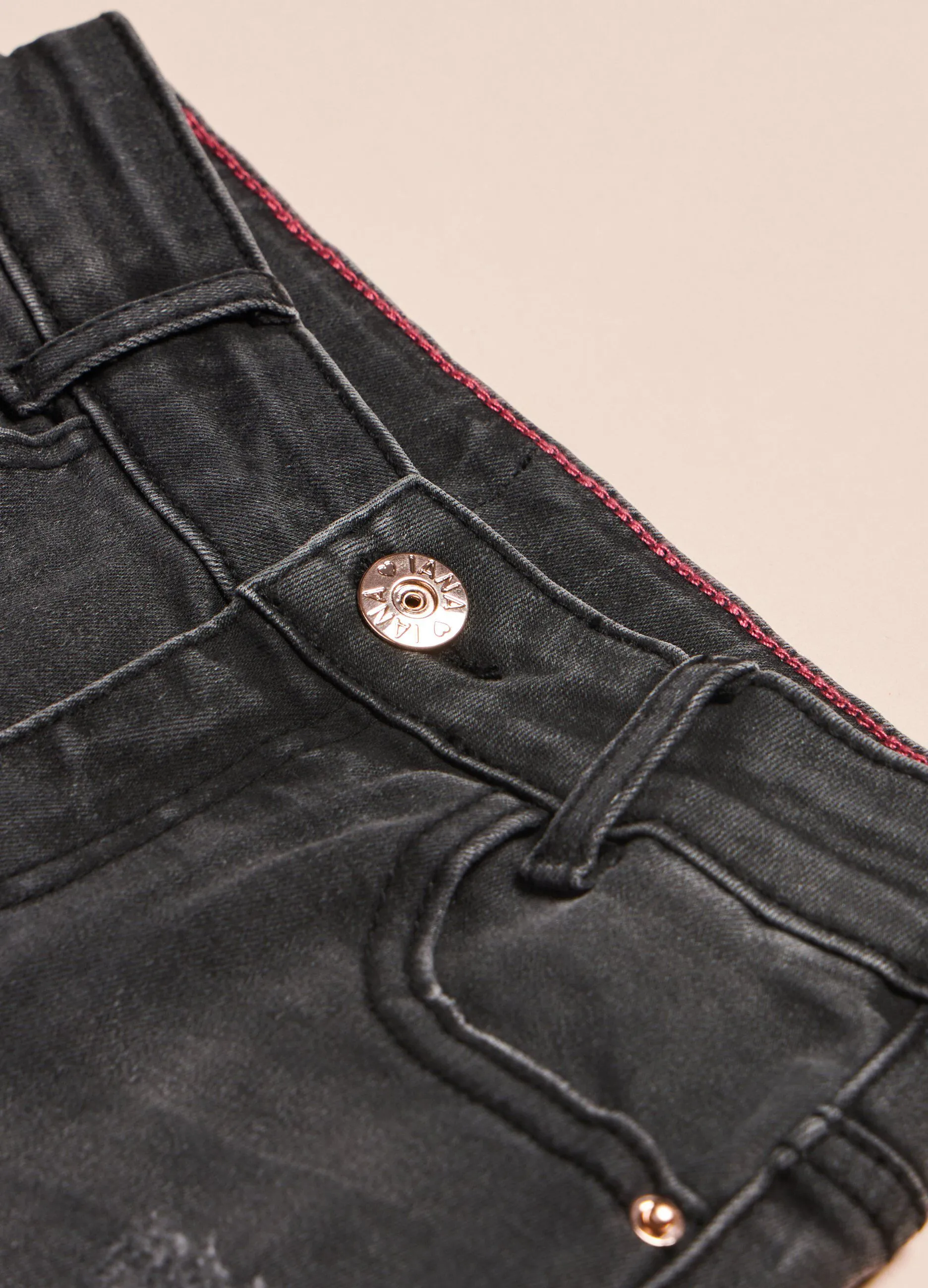 IANA  Pantalone denim bambina IANA
