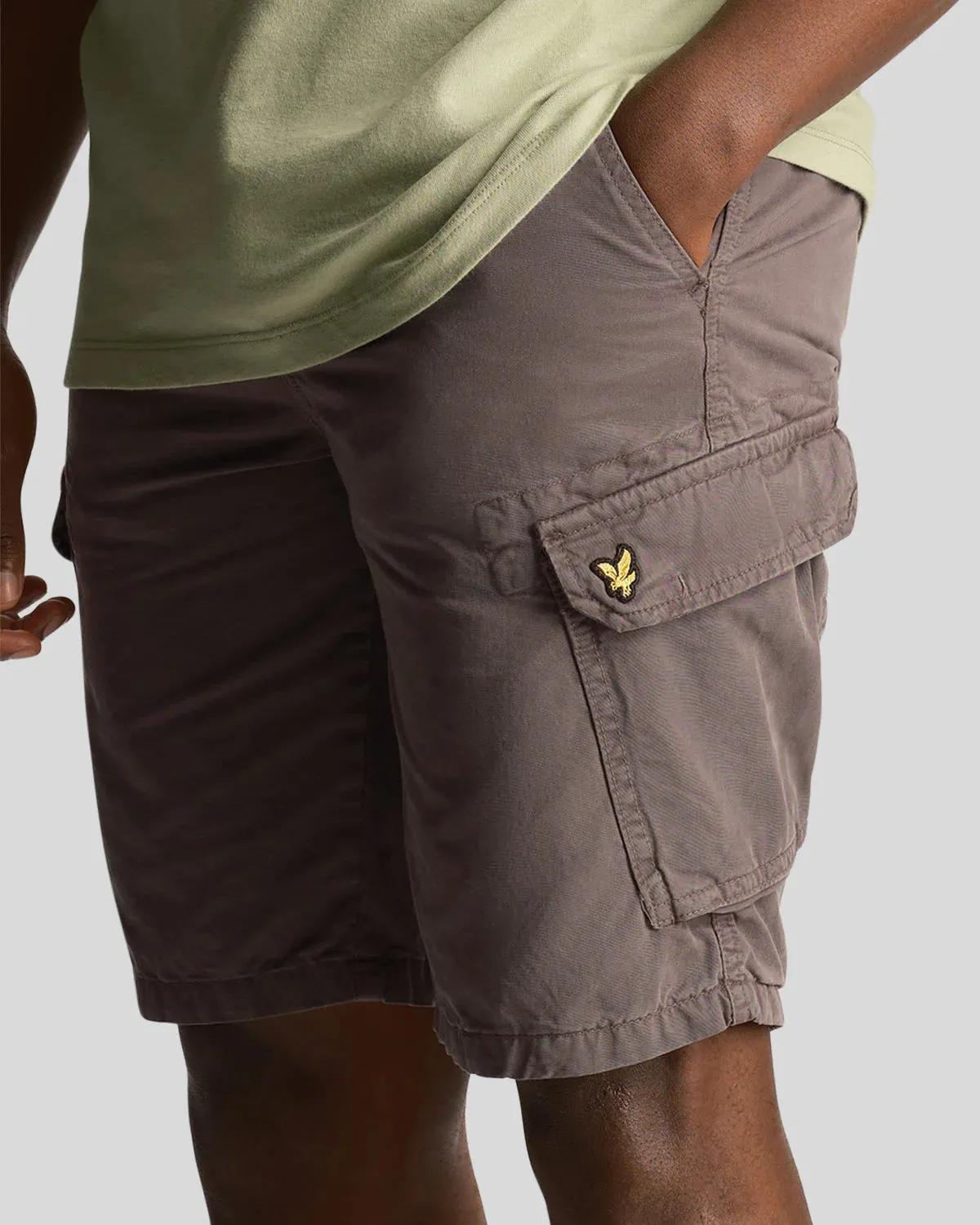 Lyle & Scott Pantaloncino Con Tasconi Uomo Wembley Grigio