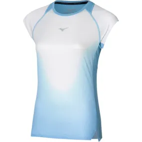 Maglia running MIZUNO AERO TEE W  CERULEAN