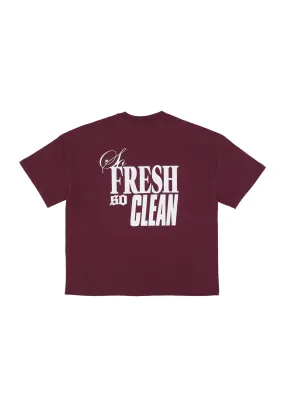 Maglietta Uomo So Fresh So Clean Tee Plum