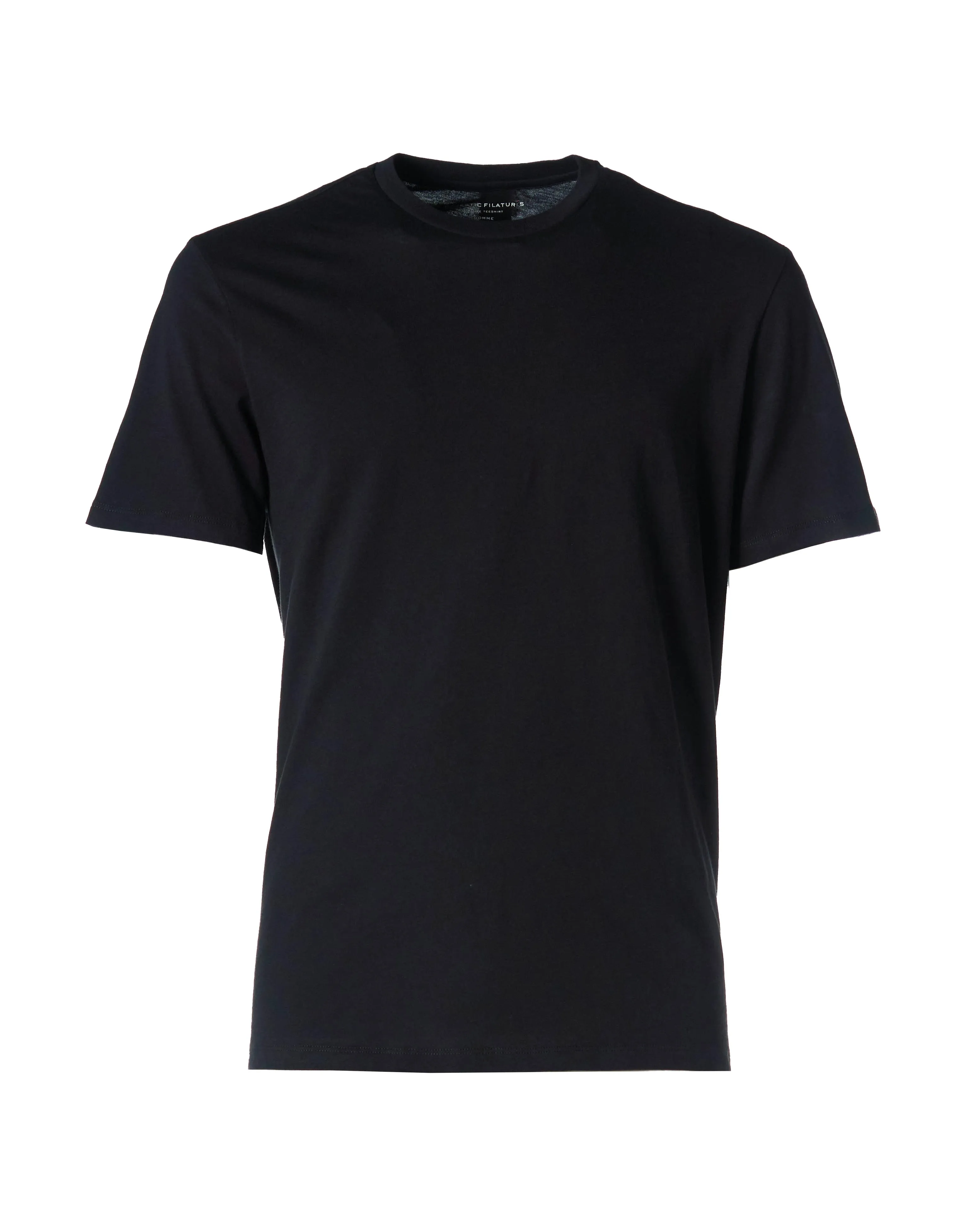 MAJESTIC Tshirt silk touch color nero