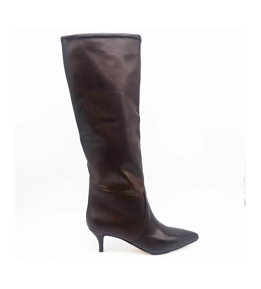 Ni-Na* Stivale In Pelle T.Moro Made in Italy 2460