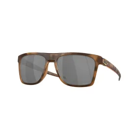   Oakley OO 9100 Leffingwell 910018 Tartaruga Marrone Opaco | Occhiale Da Sole Uomo 
