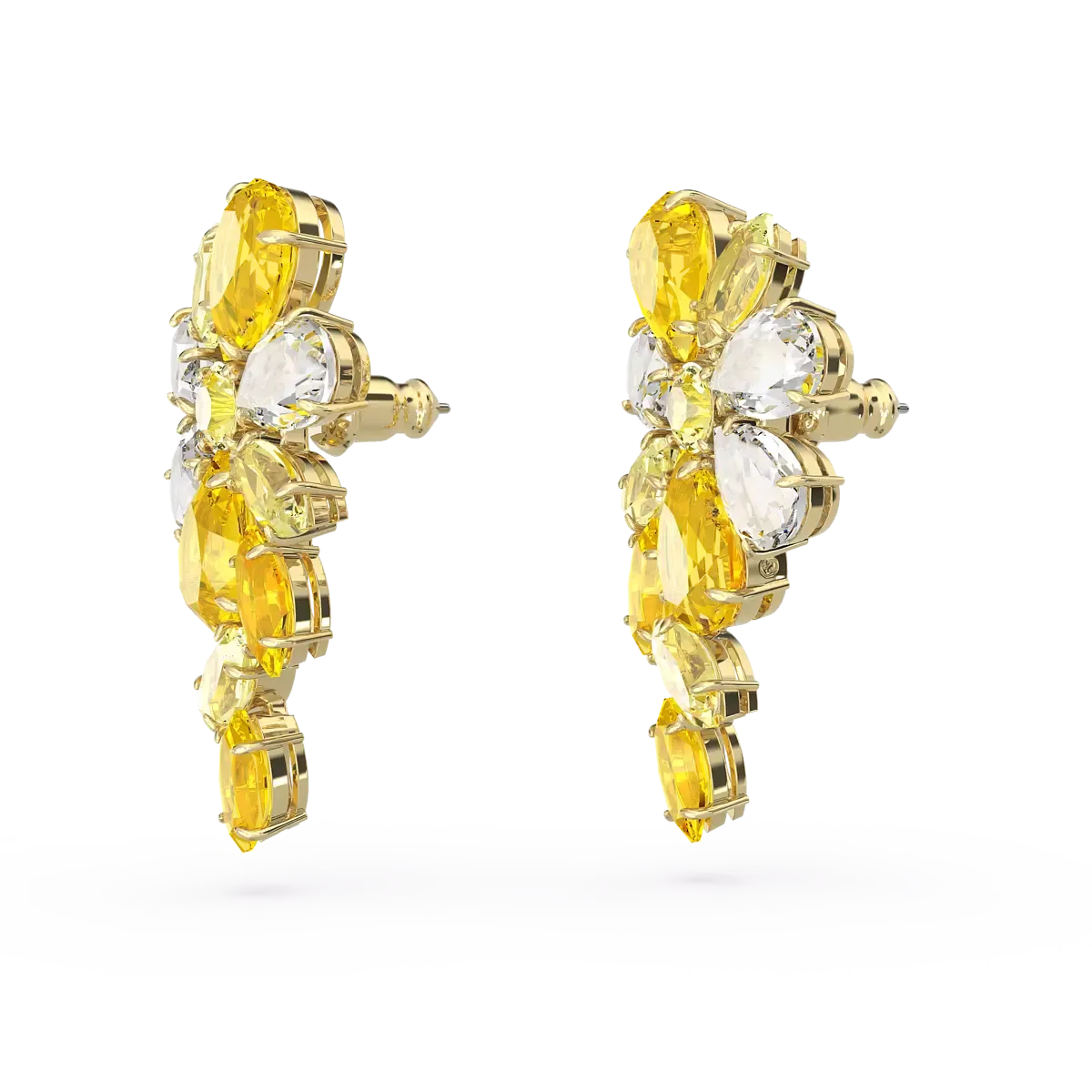 Orecchini Swarovski Pendenti Fiore Giallo Gema 5652802