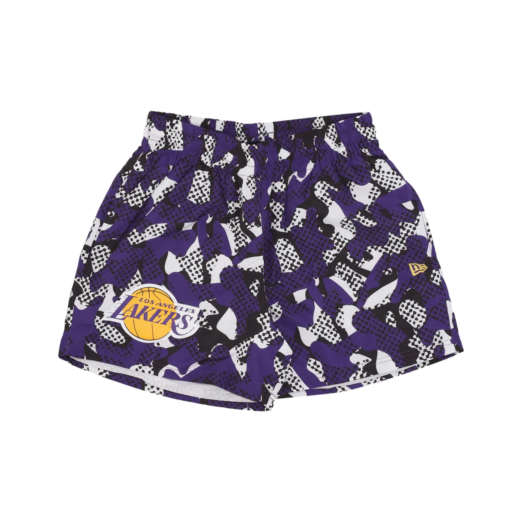 Pantalone Corto Uomo Nba Team Aop Short Loslak True Purple/white