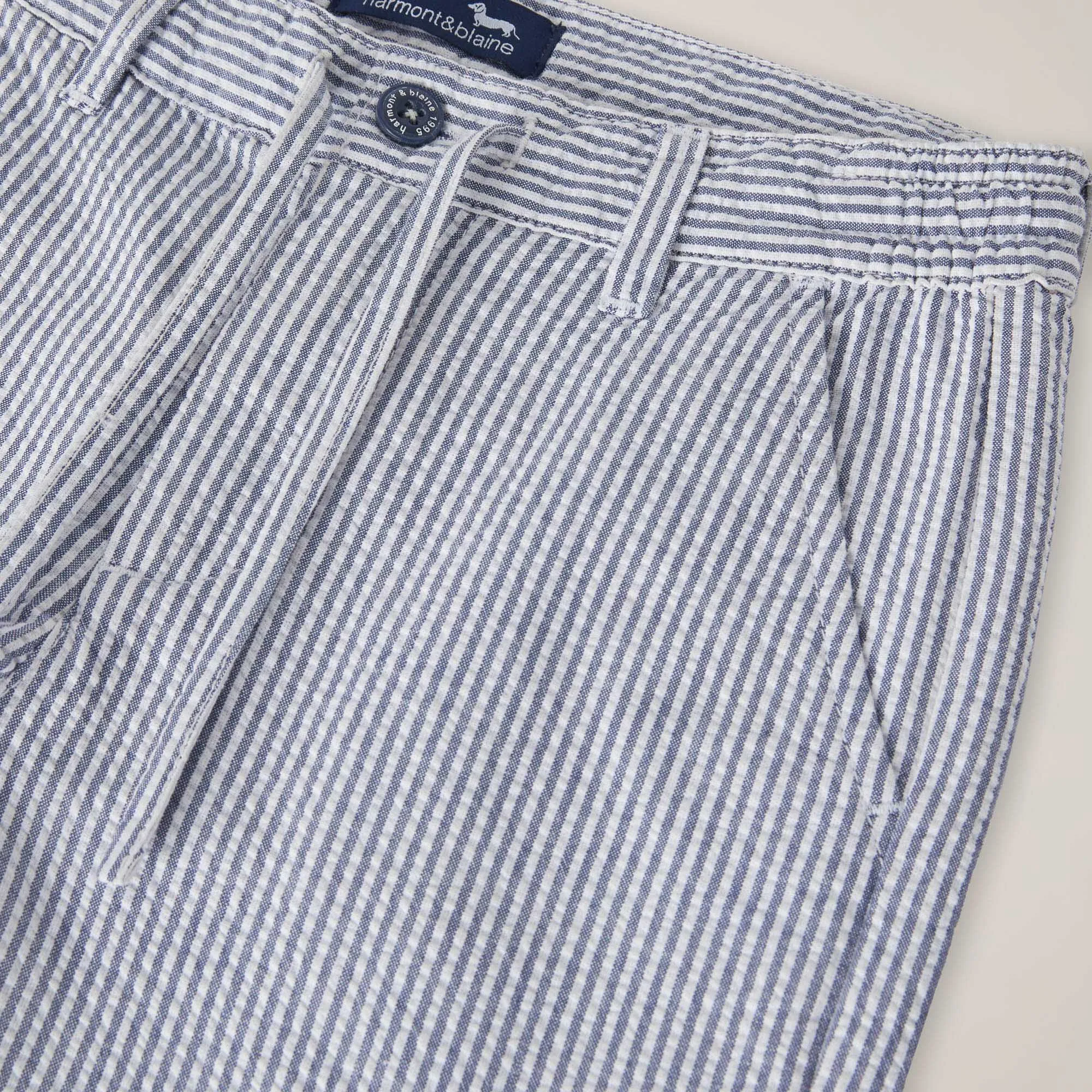 Pantalone Tasca America Seersucker