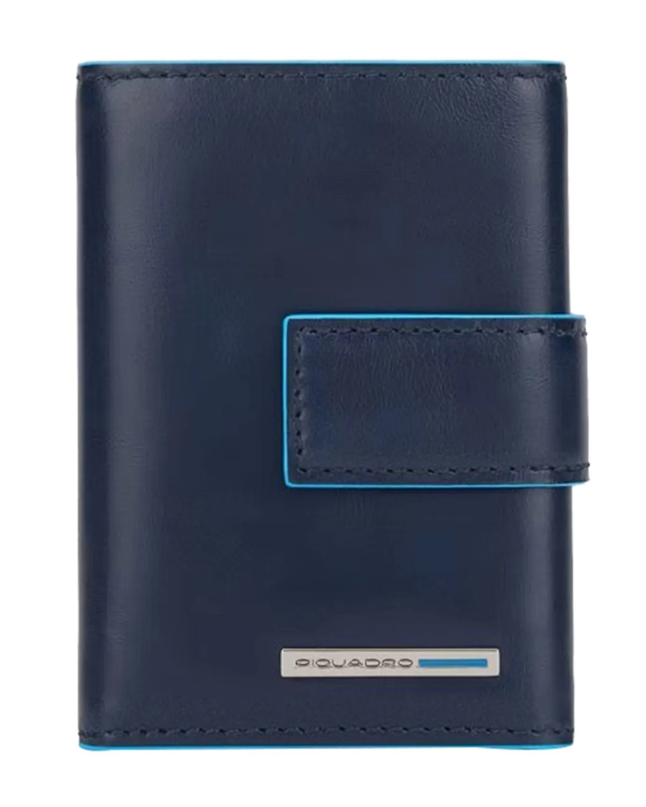 Piquadro - Portafoglio uomo tascabile con porta monete Blue Square | Studioarch.com
