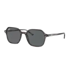   Ray-Ban RB 2194 John 1314B1 Grigio A Strisce | Occhiale Da Sole Unisex 
