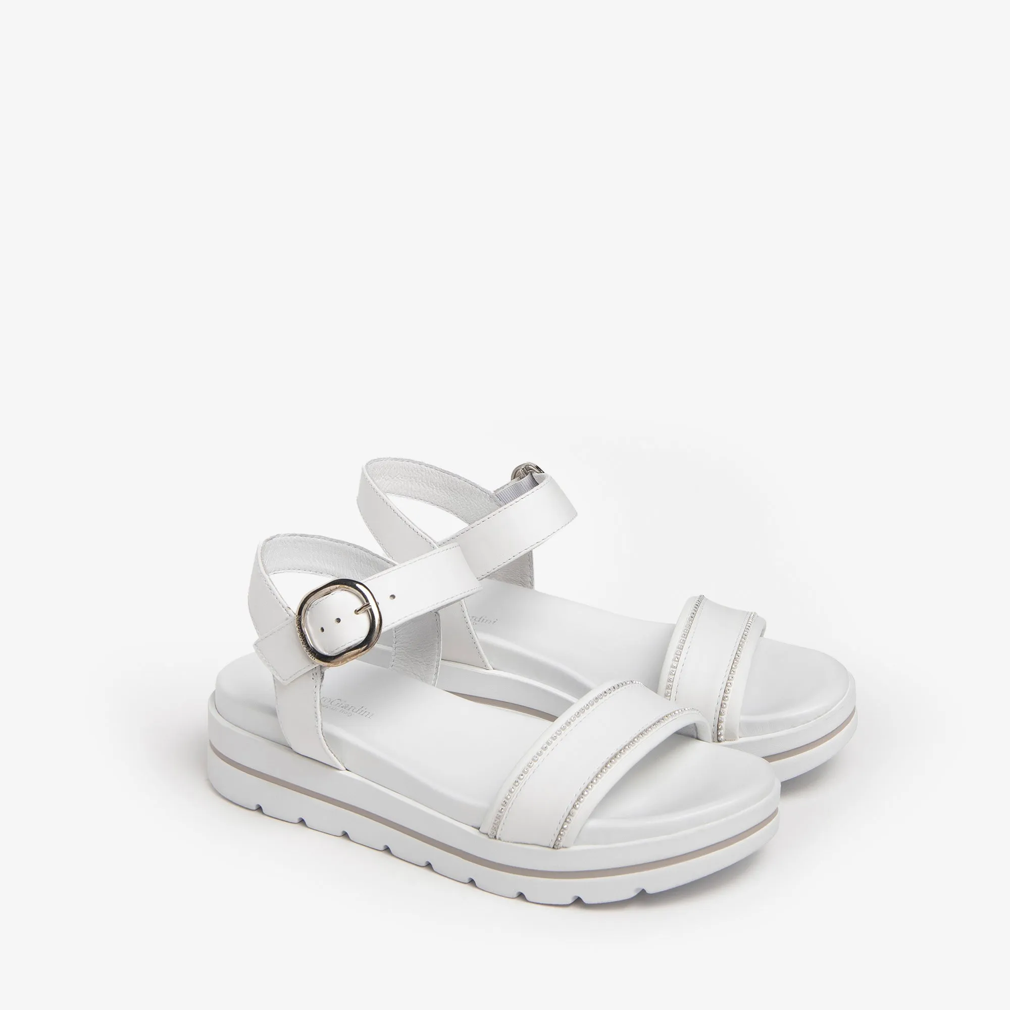 Sandali - NeroGiardini E307812D BIANCO