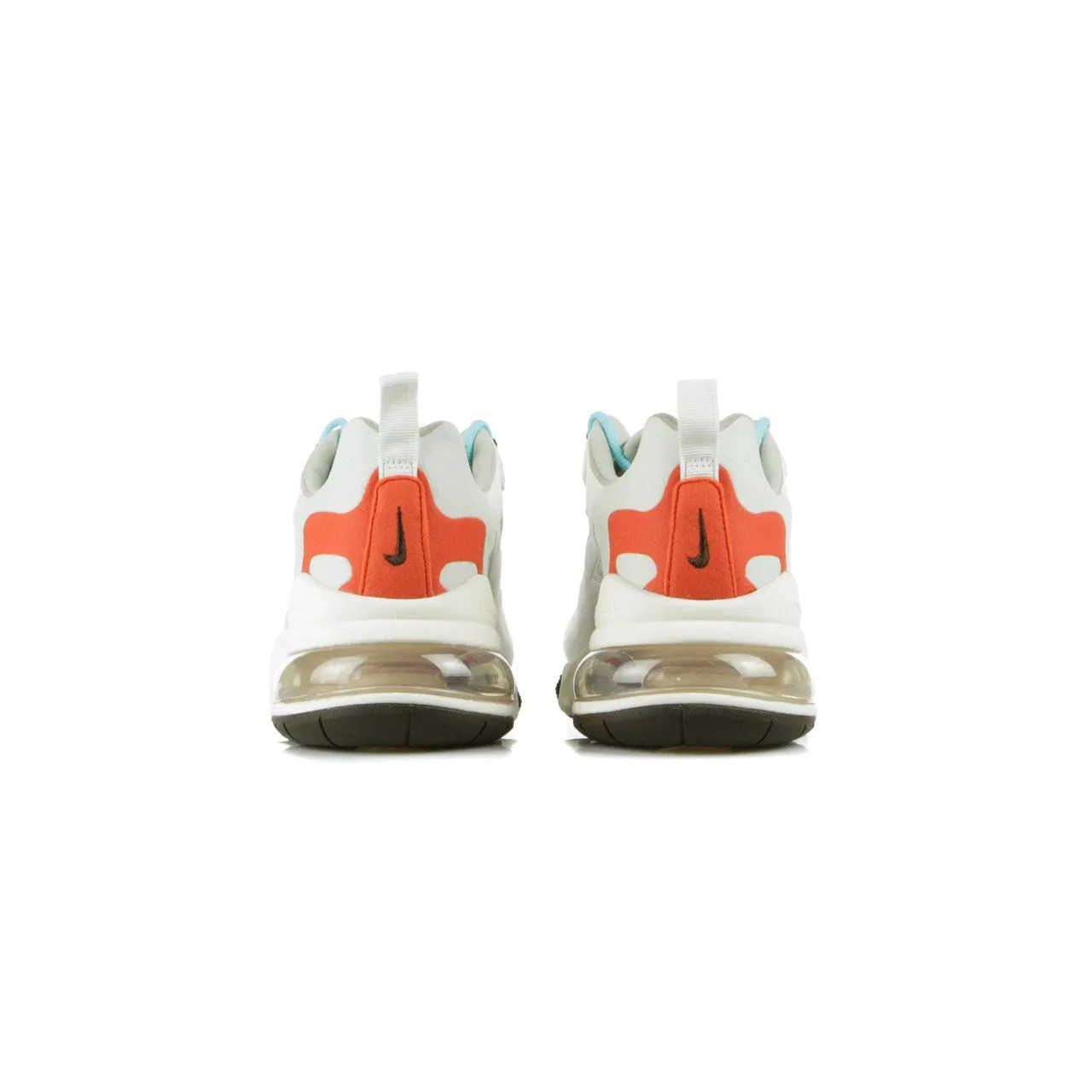 Scarpa Bassa Uomo Air Max 270 React (mid-century Art) Lt Beige Chalk/platinum Tint