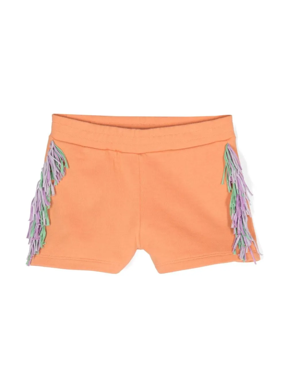 Shorts con frange