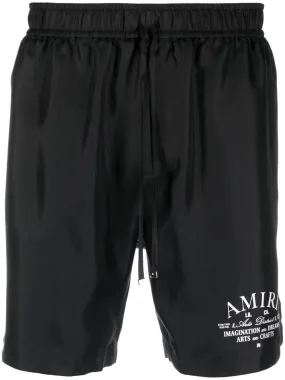 Shorts con stampa logo
