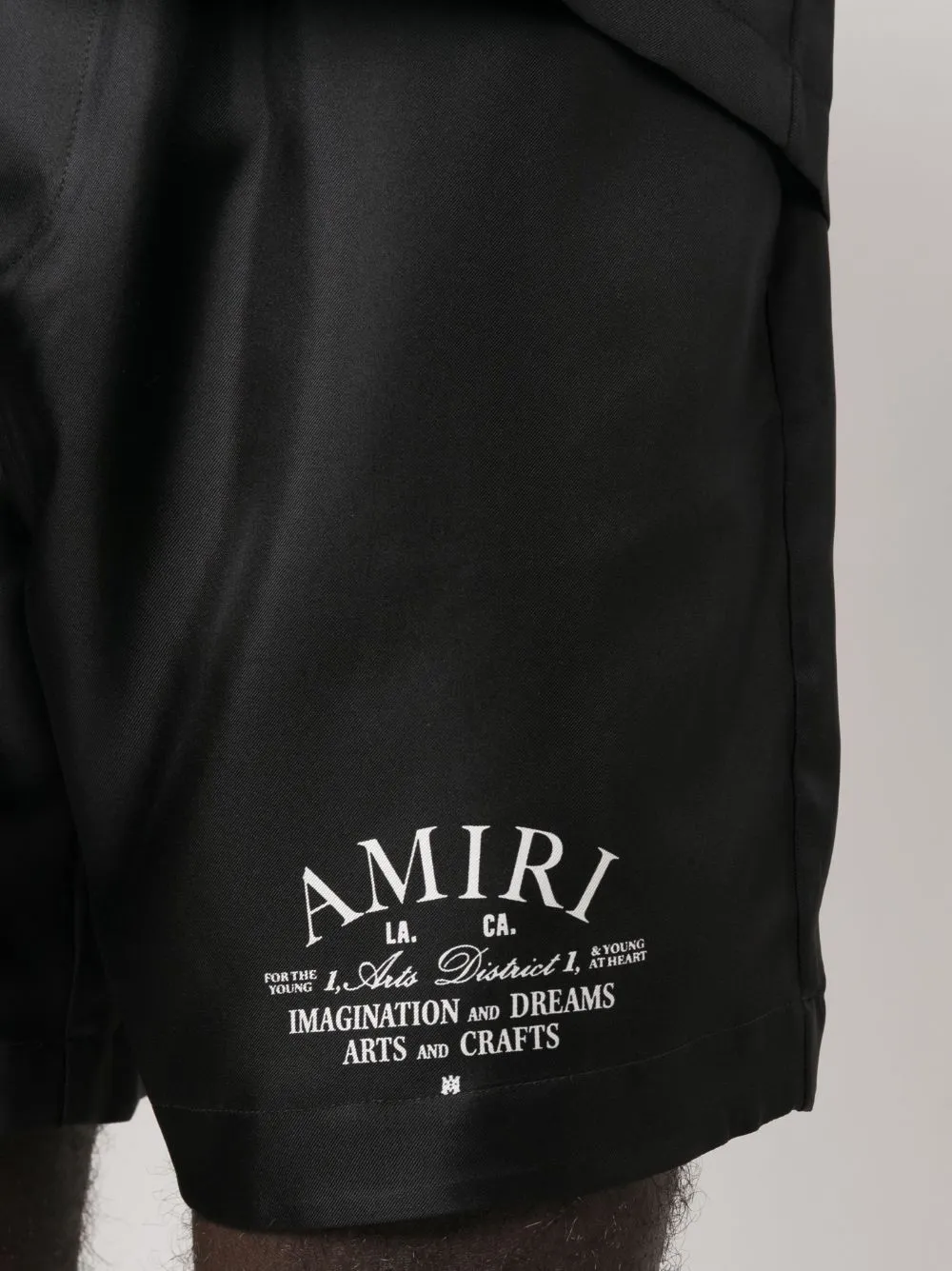 Shorts con stampa logo