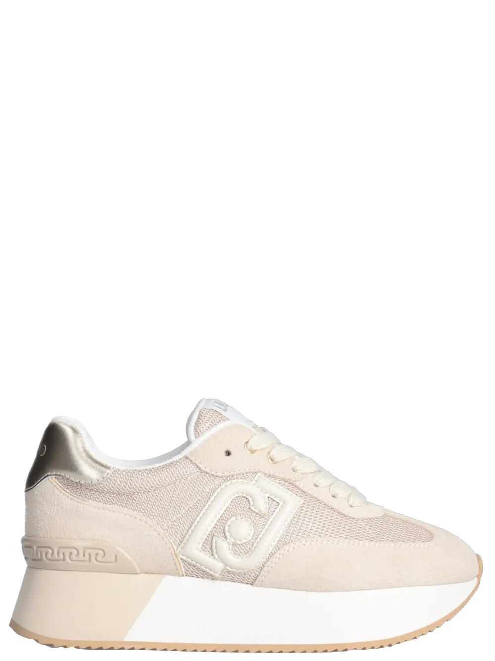 Sneakers platform in brighty mesh Dreamy 02