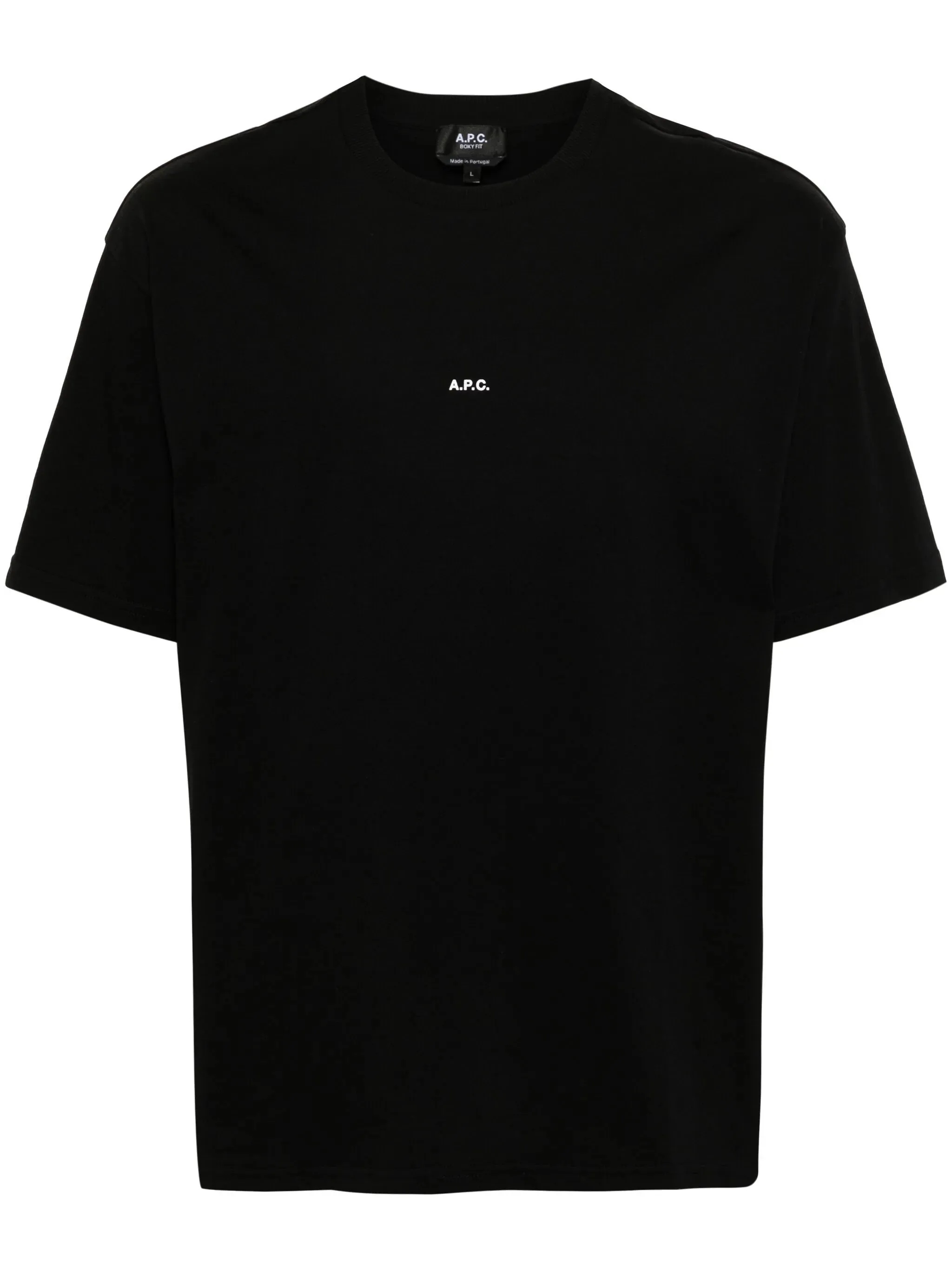 T-shirt boxy con micro logo