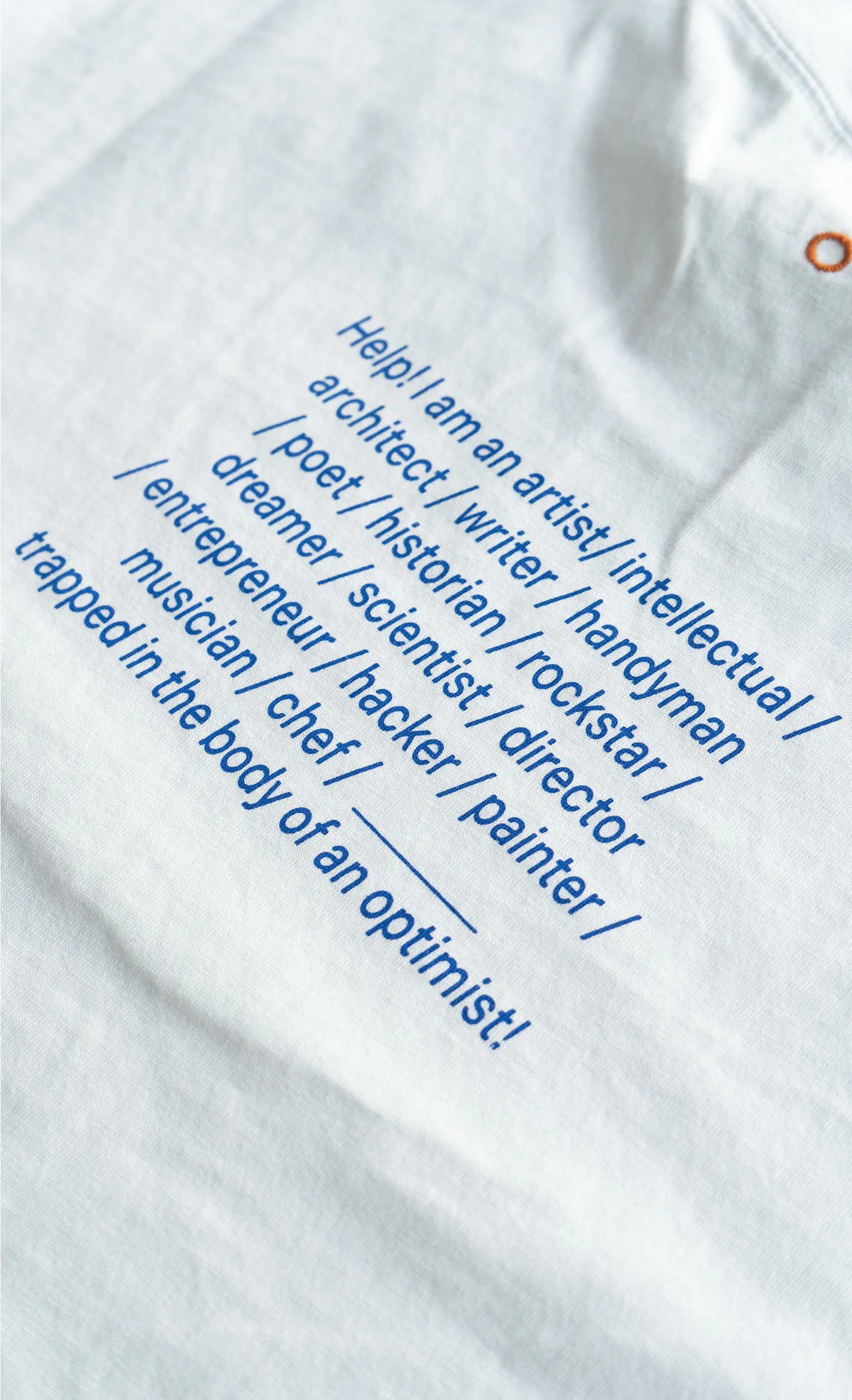 T-shirt Optimist – Bianco