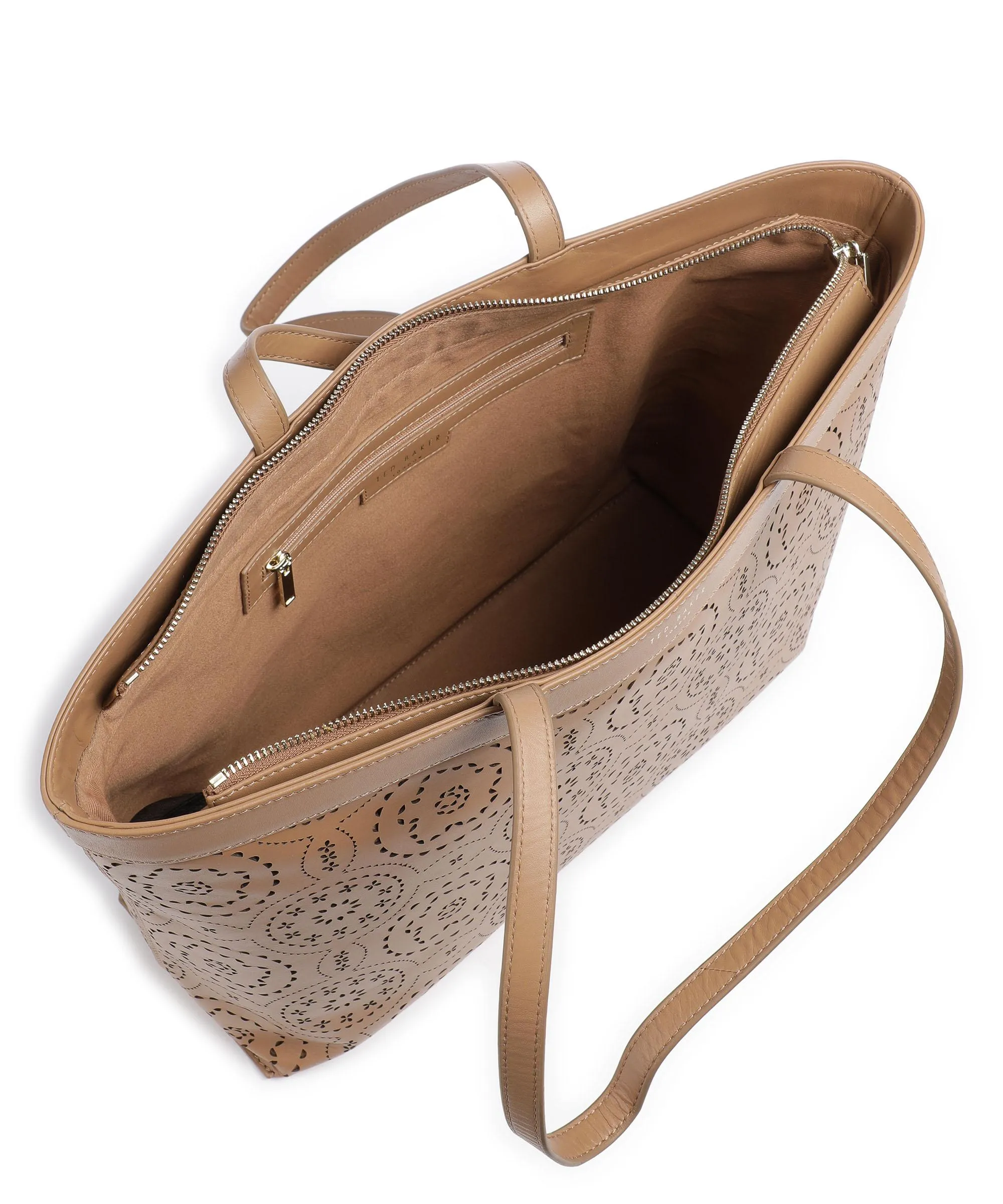  Ted Baker Libetie Borsa shopper pelle bovina marrone  