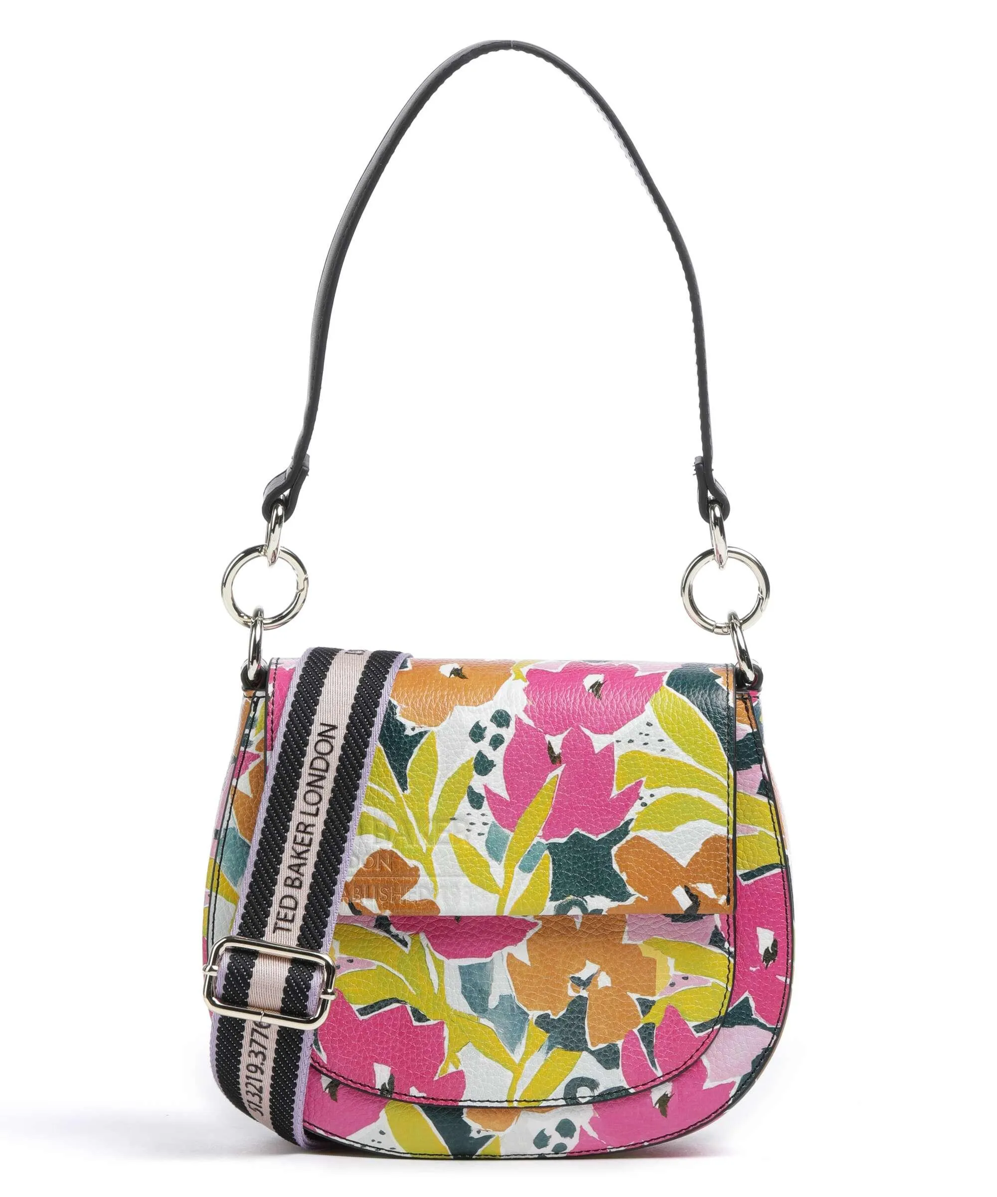  Ted Baker Mairas Borsa a spalla pelle di vacchetta grana multicolore  