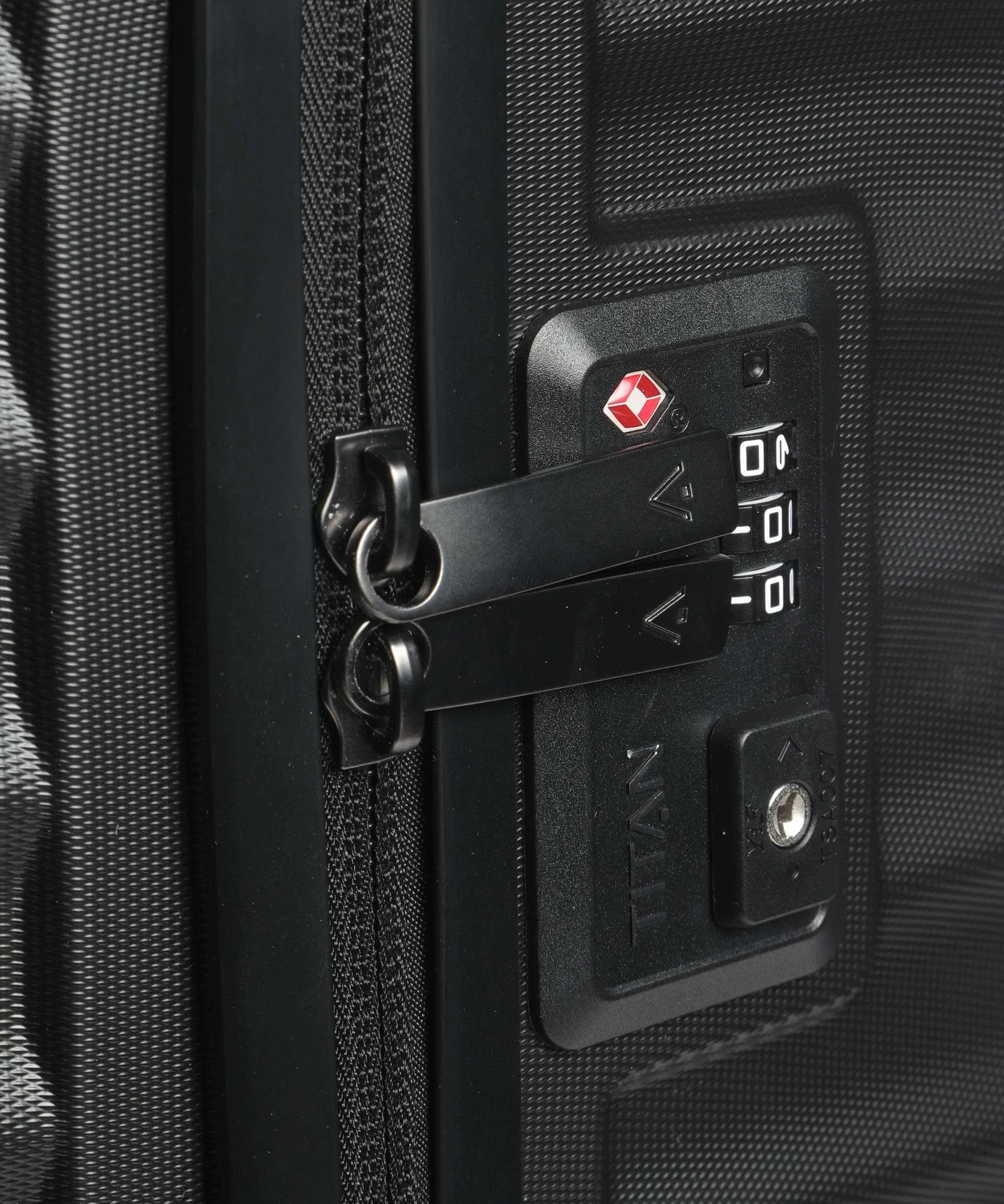  Titan Litron L Valigia trolley (4 ruote) nero 75 cm  