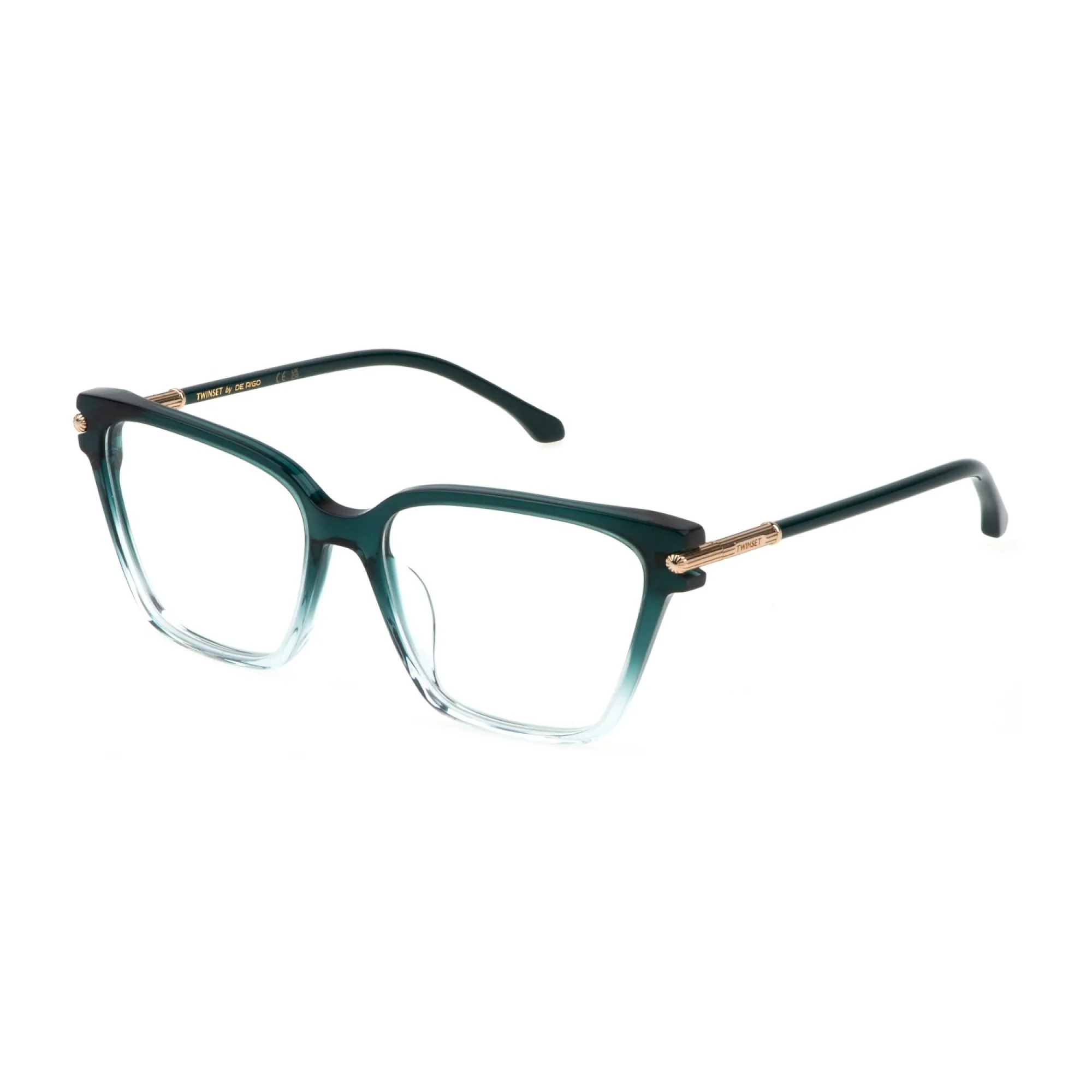   Twinset VTW016 - 0D77 Verde Laureato | Occhiale Da Vista Donna 