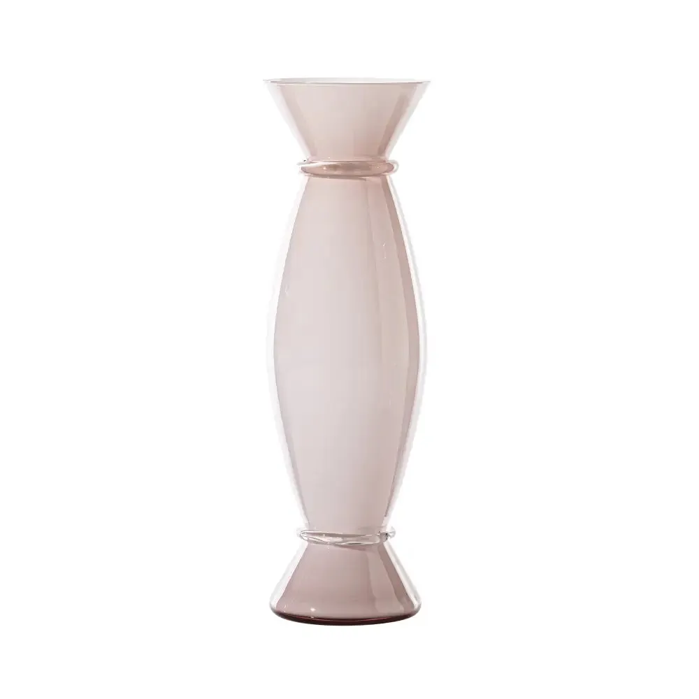 Vaso Venini Acco Rosa Cipria Lattimo 706.70