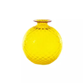 Vaso Venini Balloton Giallo Ginkgo Piccolo 16,5 cm 100.16